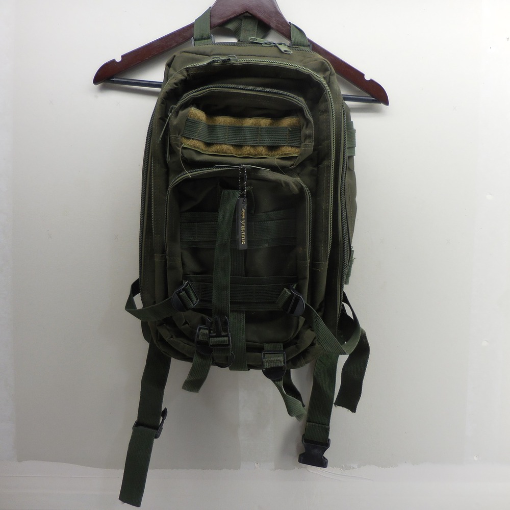 Supra Tactical Assault Backpack Olive Drab Green MOLLE Military Style Rucksack